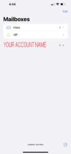 Apple iPhone Add Delete Exchange Account